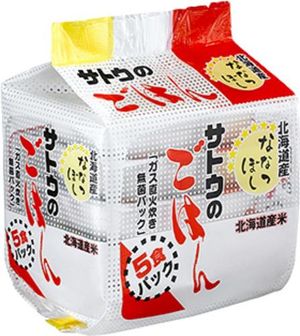 Rice from Hokkaido seven mother-to-child 5 meals a pack of sugar