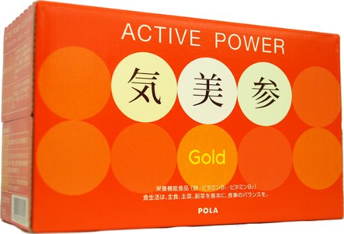 POLA ACTIVE POWER 氣美參口服液 POLA有功功率小米參與黃金50毫升×30這