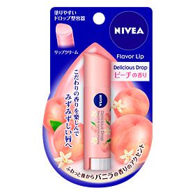 Nivea - Delicious Drop Lip Balm (Peach Fragrance)