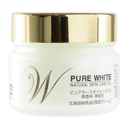 Hokkaido Pure Horse Oil Honpo Hokkaido Refined Pure Horse Oil Pure White 100g