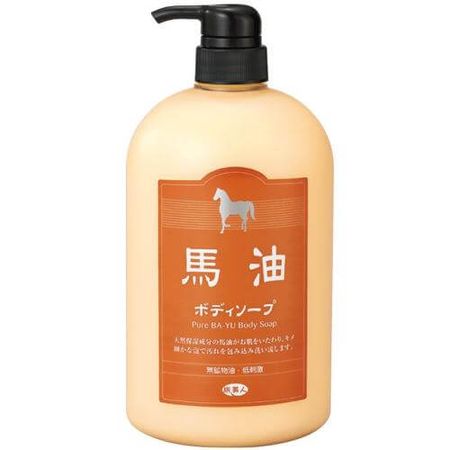 Azuma Shoji Tabibijin Horse Oil Series Horse Oil Body Soap 1000ml
