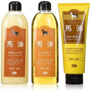 Azuma Shoji journey beautiful horse oil series horse oil shampoo-horse oil body soap horse oil treatments affordable set