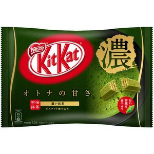 Kit Kat Mini - Dark Matcha Green Tea (12 Bars)