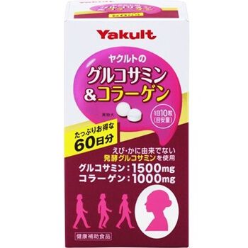 Yakult Health Foods Glucosamine & Collagen