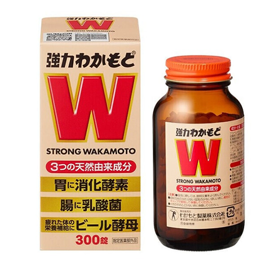 WAKAMOTO / 若元製藥 WAKAMOTO WAKAMOTO 若元 胃腸錠 300粒