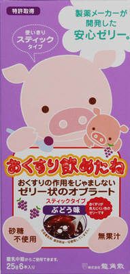 藥飲條裝（25克 x 6條）葡萄味