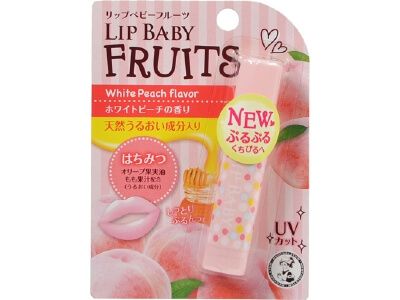Mentholatum Lip Baby Fruits (4.5g) White Peach