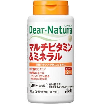 Asahi 朝日 Dear-Natura 綜合維生素礦物質片