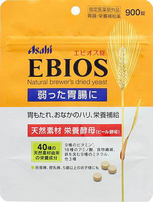朝日食品集團 愛表斯/EBIOS ASAHI EBIOS 愛表斯錠 整腸藥 900錠