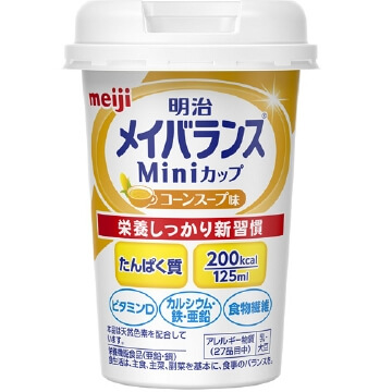 明治 明治 Meibalance 營養補給迷你杯 (125ml) 玉米濃湯口味
