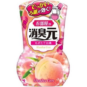 小林製薬 お部屋の消臭元 400ml もぎたて白桃の香り