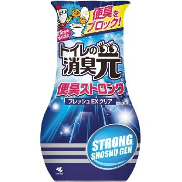 小林製薬 トイレの消臭元 400ml 便臭ストロングフレッシュEXクリア