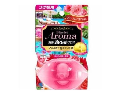 小林製薬 液体ブルーレットおくだけアロマ つけ替用(70ml) フローラルアロマの香り