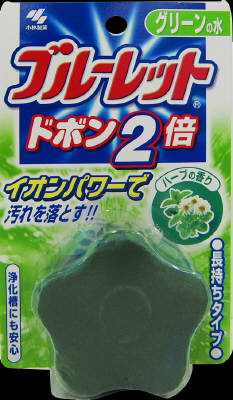 小林製藥 BLUELET 小林製藥 馬桶清香劑2倍 120g 草本香氣