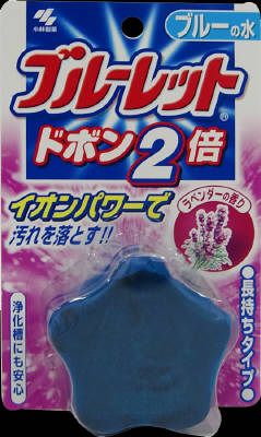 小林製薬 ブルーレットドボン2倍 120g ラベンダーの香り