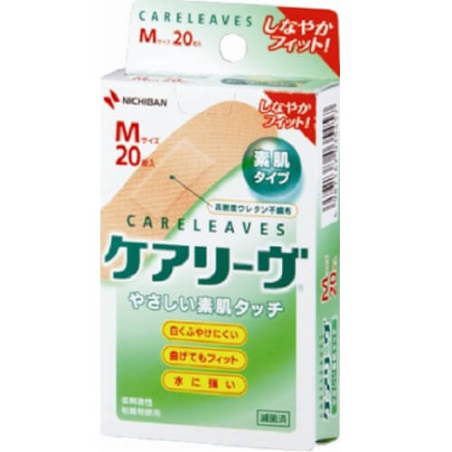 米其邦 careleaves NICHIBAN Kearivu友好皮膚型別M尺寸：20張