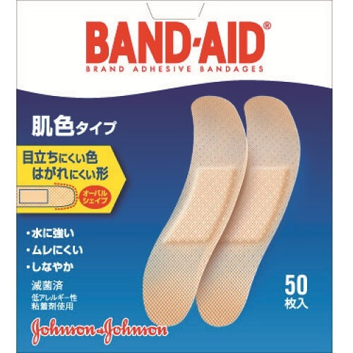Johnson&Jphnson BAND-AID 創可貼膚色類型標準尺寸