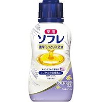 Bathclin Sofre Medicated Rich Moisturizing Bath Milk 480 mL White Floral Fragrance