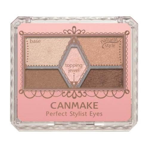 CANMAKE Perfect Stylist Eyes 雕刻裸色五色眼影