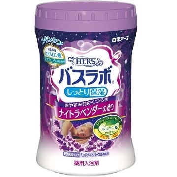 白元アース HERSバスラボボトル 680g ラベンダーの香り