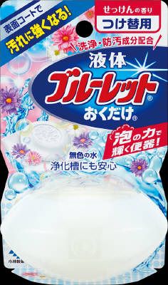 小林製薬 液体ブルーレットおくだけ つけ替用(70ml) せっけんの香り