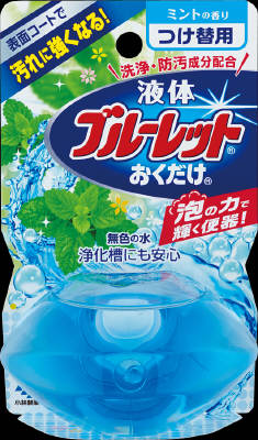 小林製藥 BLUELET 小林製藥 液體馬桶清潔劑 替換用(70ml) 薄荷香味