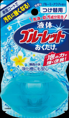 小林製藥 BLUELET 小林製藥 液體馬桶清潔劑 替換用(70ml) 藍色水漾香氛