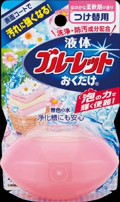 小林製薬 液体ブルーレットおくだけ つけ替用(70ml) 洗いたてほのかな柔軟剤の香り