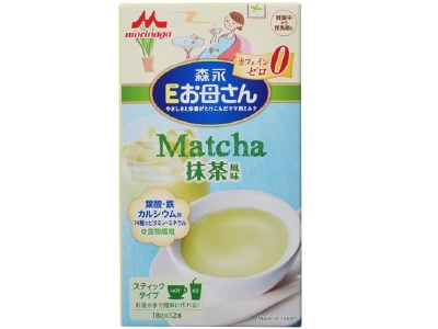 森永乳業 E媽媽 森永乳業 Eお母さん 18Gx12瓶 抹茶風味