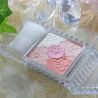 Canmake 花瓣雕刻五色腮红/修容 珠光哑光高光粉 带刷