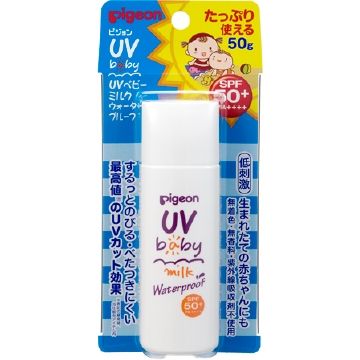 Uvベビーミルク ウォータープルーフ 50g Spf50 Pa ドコデモ