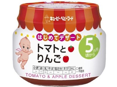 kewpie 丘比嬰兒食品首次甜點 西紅柿和蘋果