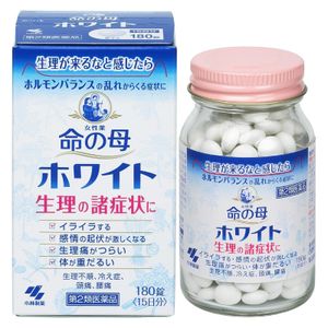 [Category 2 OTC drug] Kobayashi Pharmaceutical Inochi no Haha White, 180 tablets