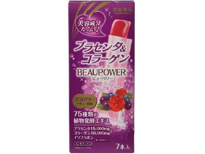 常盤藥品工業 BEAUPOWER 常盤藥品 BEAUPOWER 胎盤素膠原蛋白果凍 巴西莓風味