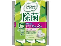 Unicharm Silcot濕紙巾安心除菌補充包