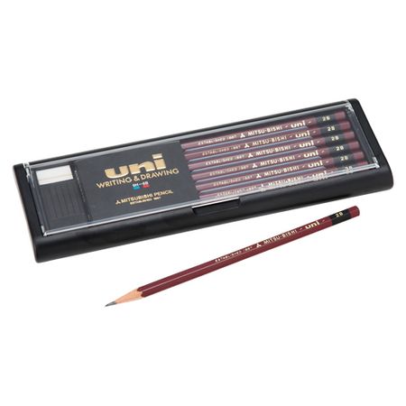 三菱鉛筆 鉛筆 Uni 2B 12入