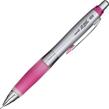 三菱自动铅笔 Uni Alpha Gel Soft 0.5 M5617GG1P.66 玫瑰粉色