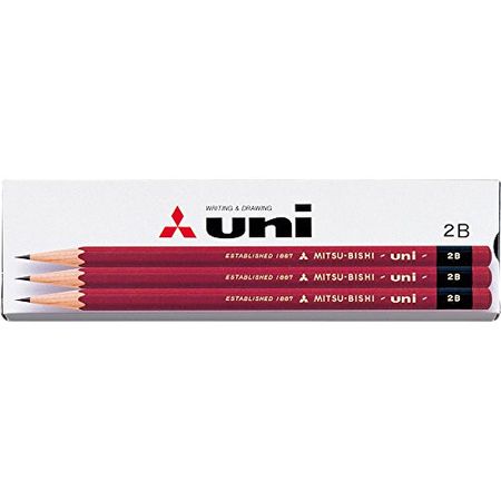 三菱铅笔 Uni 纸盒 英国 2B