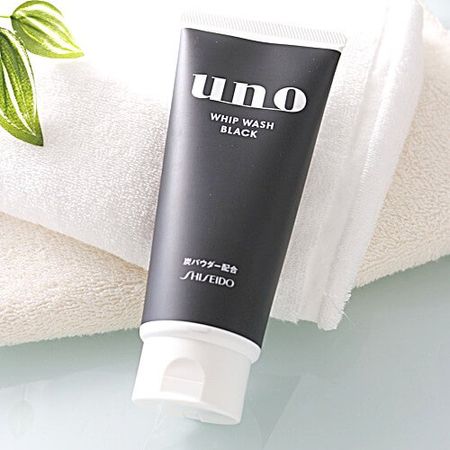 资生堂 UNO 清爽控油洗面奶黑色 130g
