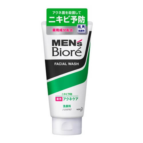花王 Men's Biore/蜜妮男士 MEN'S碧柔藥用Akunekea清洗130克