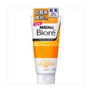 MEN'S Biore Deep Moist Facial Cleansing 130g