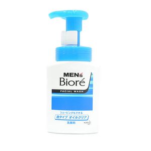 MEN'S Biore foam type oil Clear Facial Wash 150ml
