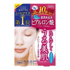 Clear Turn White Mask with Hyaluronic Acid (5 Masks)