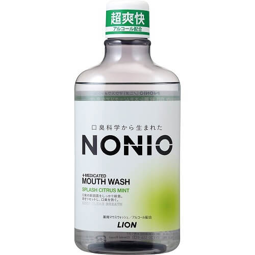 獅王 Lion NONIO 漱口水 Splash 柑橘薄荷 600ml 漱口水 [醫藥部外品]