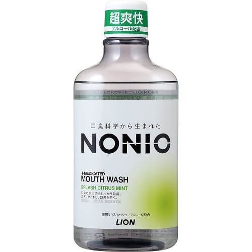 라이온 NONIO 마우스워시(구강청결제) 스플래시 시트러스 민트 600ml [의약외품]
