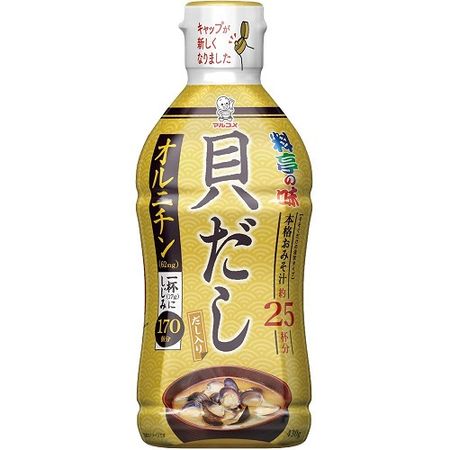 Marukome Liquid Miso Shellfish Stock 430g