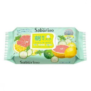 Saborino Wake Up Sheet - Refreshing Minty Grapefruit (32 Sheets)
