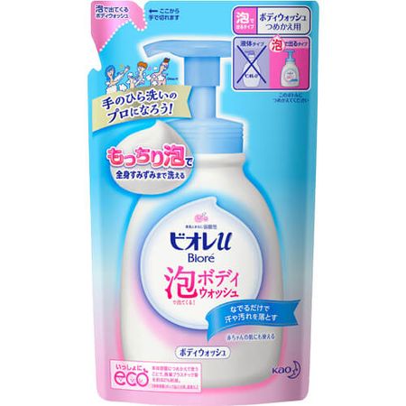 비오레u 거품으로 나오는 바디워시 리필 480ml