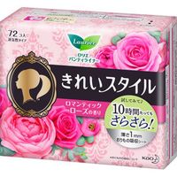 Laurier Kirei Style Pantyliners - Romantic Rose Scent, 72 Count