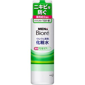 MEN 'S Biore 침투 화장수 약용 여드름 케어 타입 180ml